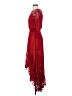 Maje 100% Viscose Red Cocktail Dress Size Sm (1) - photo 5