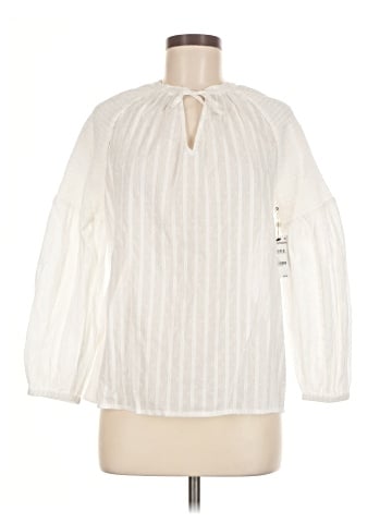 Caslon Long Sleeve Blouse (view 1)