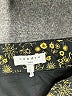 Sandro 100% Viscose Stars Black Casual Skirt Size Med (2) - photo 4