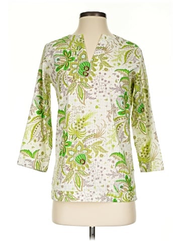 PETER MILLAR 3/4 Sleeve Blouse (view 1)