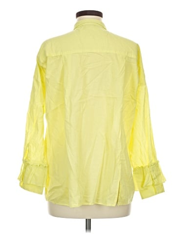 Zara Basic 3/4 Sleeve Button-Down Shirt (view 2)