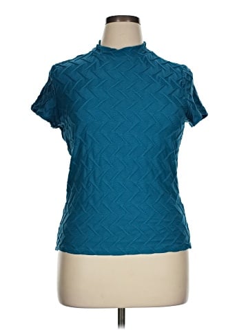Discreet Short Sleeve Turtleneck (view 1)
