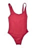 Aro Solid Red One Piece Swimsuit Size XS - photo 1
