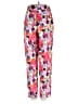 Liquorish Floral Pink Casual Pants Size 0 - photo 2
