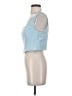 Lulus Blue Sleeveless Top Size S - photo 5