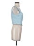 Lulus Blue Sleeveless Top Size S - photo 4