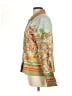 Coldwater Creek Print Orange Jacket Size L - photo 5