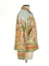 Coldwater Creek Print Orange Jacket Size L - photo 4