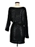 Shein 100% Polyester Black Cocktail Dress Size M - photo 2