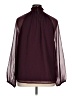 Joie 100% Polyester Solid Burgundy Long Sleeve Turtleneck Size XL - photo 2