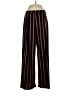 Bar III Stripes Black Casual Pants Size L - photo 1
