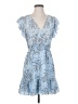 BCBGMAXAZRIA 100% Viscose Blue Cocktail Dress Size S - photo 1