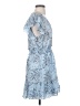 BCBGMAXAZRIA 100% Viscose Blue Cocktail Dress Size S - photo 4