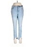 a.n.a. A New Approach Solid Blue Jeans Size 10 - photo 1