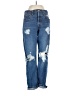 Levi's 100% Cotton Hearts Blue Jeans Size 27 waist - photo 1
