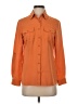 Elementz 100% Polyester Orange Long Sleeve Blouse Size S (petite) - photo 1