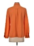 Elementz 100% Polyester Orange Long Sleeve Blouse Size S (petite) - photo 2