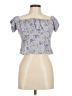 Intermix 100% Silk Blue Sleeveless Silk Top Size 6 - photo 1