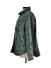 Derek Lam 100% Polyester Tweed Teal Jacket Size EU (IT) 48 / US 12 - photo 5