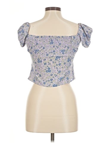 Intermix Sleeveless Silk Top (view 2)