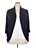 Forever 21 Plus 100% Polyester Purple Cardigan Size 2X Plus - photo 1