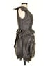 White by Vera Wang 100% Polyester Gray Cocktail Dress Size 0 - photo 4