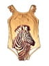 Baby Gap Animal Print Gold One Piece Swimsuit Size 18-24 mo - photo 1