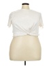 Shein Ivory Short Sleeve Top Size 3X - photo 1