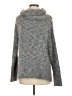 525 America Tweed Gray Turtleneck Sweater Size S - photo 1