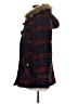 Maurices Plaid Red Coat Size M - photo 5