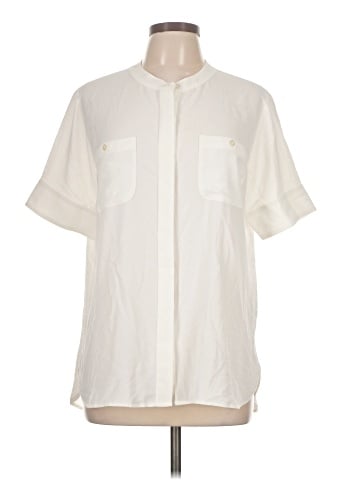 DKNY Short Sleeve Blouse (view 1)