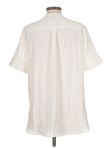 DKNY Short Sleeve Blouse (view 2)
