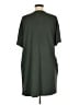 Things Between Solid Green Casual Dress Size M - photo 2