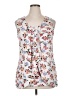 For the Ages White Sleeveless Blouse Size XL - photo 1
