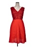 Shein 100% Polyester Red Cocktail Dress Size XL - photo 1