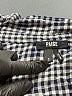 Paige 100% Viscose Checkered-gingham Gray Long Sleeve Button-Down Shirt Size S - photo 7