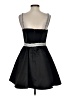 Alice + Olivia 100% Polyester Black Cocktail Dress Size S (estimated) - photo 2