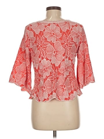Solitaire 3/4 Sleeve Blouse (view 2)