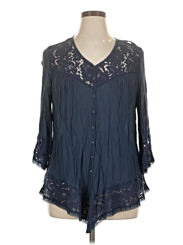 Zac & Rachel 3/4 Sleeve Blouse (view 1)