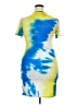 Unbranded Tie-dye Blue Casual Dress Size XXL - photo 2