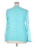 Unbranded Teal Long Sleeve Blouse Size 3X - photo 2
