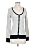 BCBGMAXAZRIA Silver Cardigan Size S - photo 1