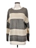 Vince. Stripes Gray Pullover Sweater Size S - photo 1