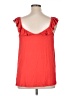 Torrid Red Sleeveless Blouse Size 1X Plus (1) - photo 2