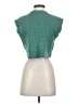 Babaton 100% Wool Green Sweater Vest Size S - photo 2