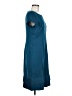 Talbots Solid Teal Casual Dress Size 8 - photo 4