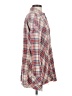 Free People 100% Cotton Plaid Red Long Sleeve Button-Down Shirt Size S - photo 4