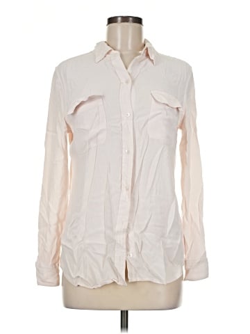Equipment Long Sleeve Button-Down Shirt (view 1)