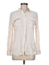 Equipment Ivory Long Sleeve Button-Down Shirt Size M - photo 1