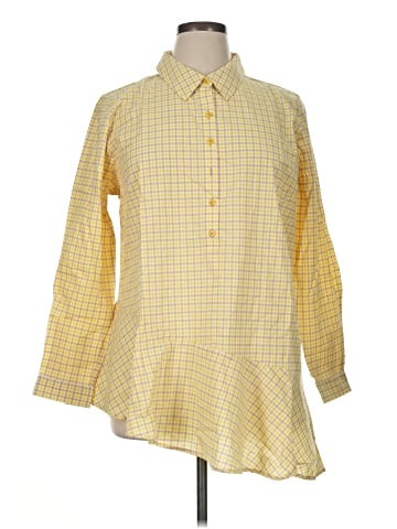 Joan Rivers Long Sleeve Button-Down Shirt (view 1)